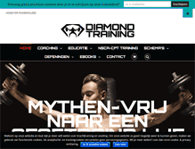 Tablet Screenshot of diamondtraining.nl